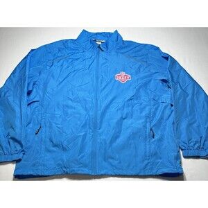 NFL Draft 2022 Blue Windbreaker Jacket Men’s XXL 2XL CORE 365 Las Vegas New READ